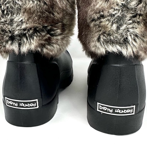 Dirty Laundry Polar Cap Faux Fur All Weather Duck Boots - Picture 4 of 8